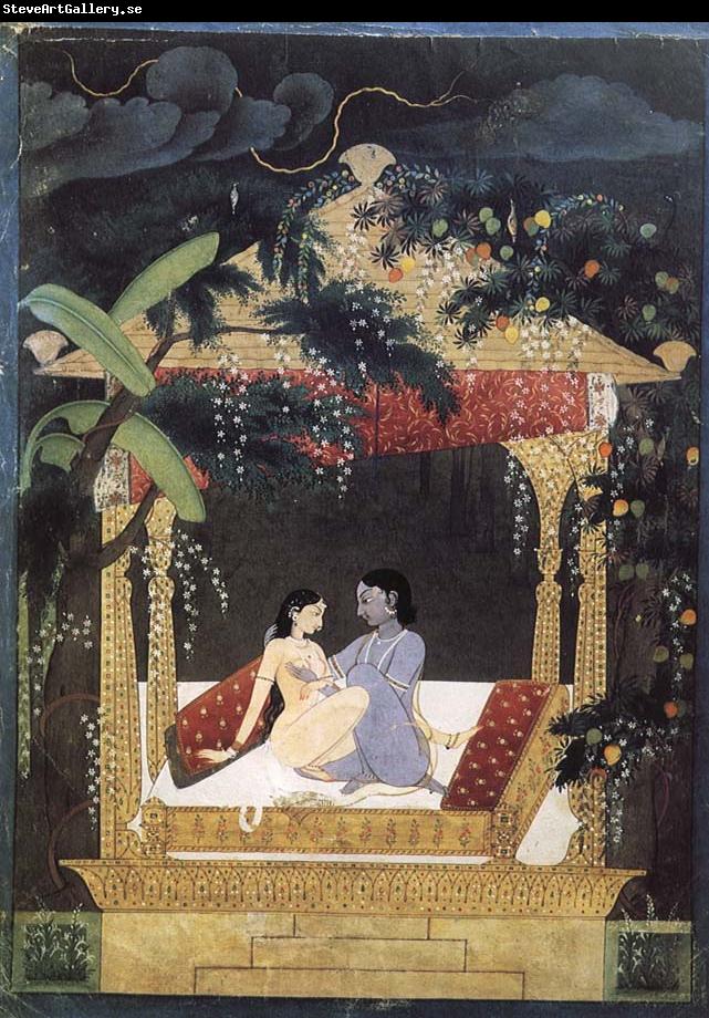 unknow artist Tingzhong of Krishna and Lade Ha